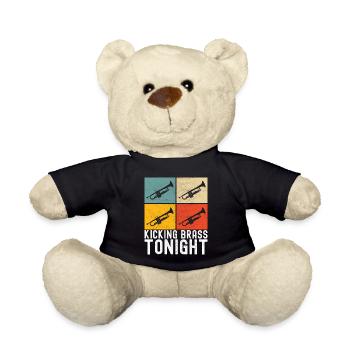 Trompete Trompetenspieler - Teddy - Schwarz - Vorne