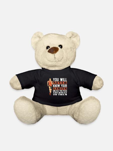 Track And Field You Will Never Know Loves Running - Teddy - Schwarz
