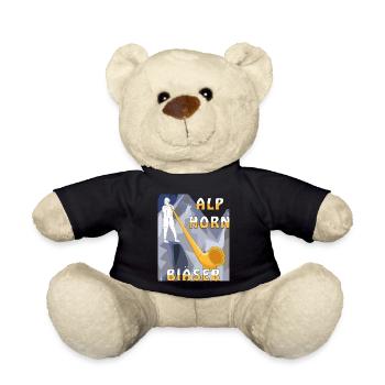 ALPHORN BLÄSER - Teddy - Schwarz - Vorne