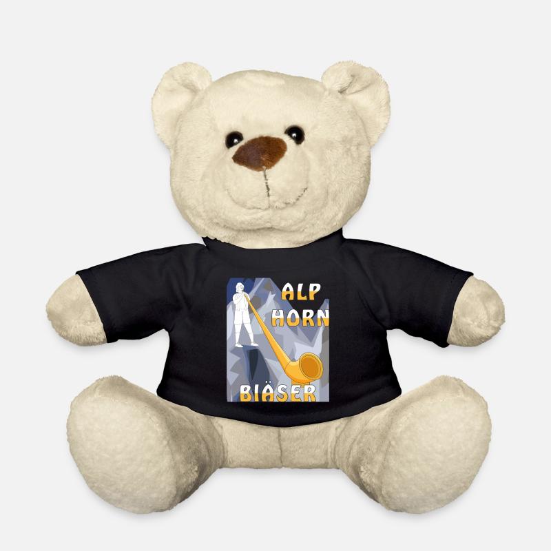 ALPHORN BLÄSER - Teddy - Schwarz