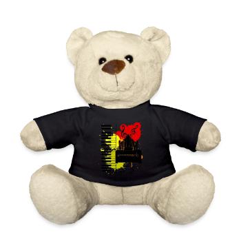 Organ Organ Player Saying Organist - Teddy Bear - black - Front