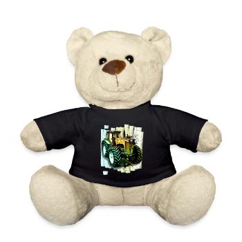 Tracteur Agriculture - Nounours - noir - Devant