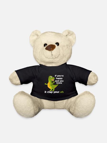 If You Are Happy And You Know It Clap Your... Oh - Teddy - Schwarz