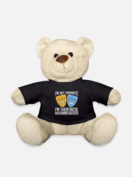 Musical Theatre I'm Not Dramatic I'm Musical Movie - Teddy Bear - black