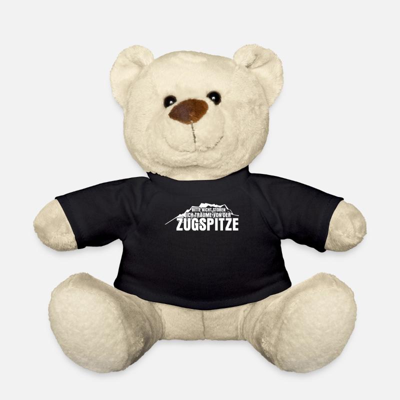 Zugspitze Witz Berge Bergsteigen - Teddy - Schwarz