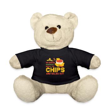 Cinco De Mayo Mexican Mexico Fiesta Drinking Party - Teddy Bear - black - Front