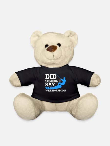 Wakeboard Wakeboarder Wakeboarding - Teddy - Schwarz