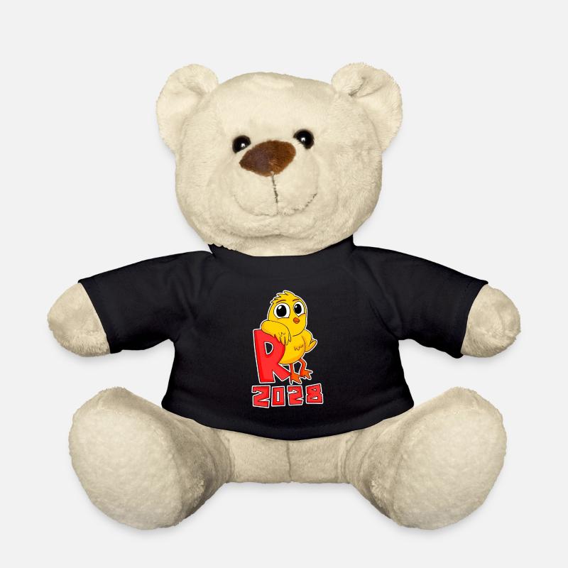Renteneintritt 2028 Rentner Ruhestand Rente - Teddy - Schwarz