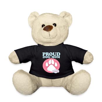 Chien Maman Propriétaire Chien Maîtresse Chien Cadeau - Nounours - noir - Devant