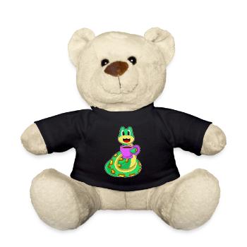 Schlange Tasse Kaffee - Teddy - Schwarz - Vorne