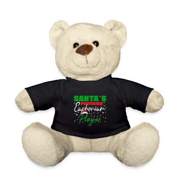 Père Noël Joueur d’euphonium préféré Basse baryton - Nounours - noir - Devant