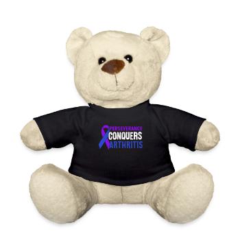 L’arthrite ne vaincra pas ma conscience - Nounours - noir - Devant