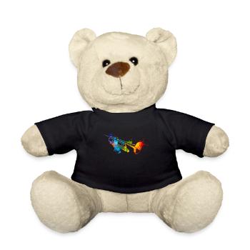 Trompette à éclabousser - Nounours - noir - Devant