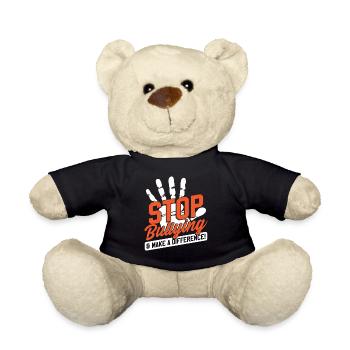 Bullying Prevention Kindness - Teddy Bear - black - Front