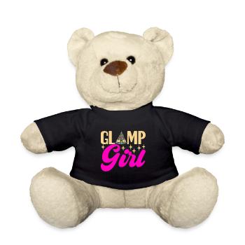 Glamping Glamper - Teddy Bear - black - Front
