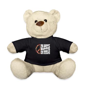 Du Sagst Hippie Als Wäre Es Was Schlechtes Hippie - Teddy - Schwarz - Vorne
