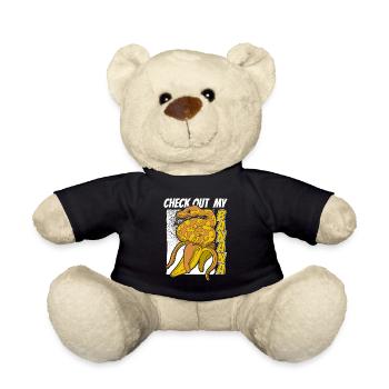 Check Out My Banana Python Schlange Banana Ball - Teddy - Schwarz - Vorne