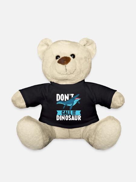 Mosasaurus Dinosaurier - Teddy - Schwarz