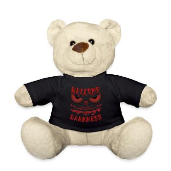 Gothic - Willkommen in der Dunkelheit - Gothic - Teddy - Schwarz - Vorne