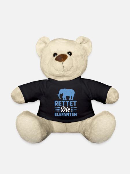 Rettet Die Elefanten Tierschutz Verein - Teddy - Schwarz