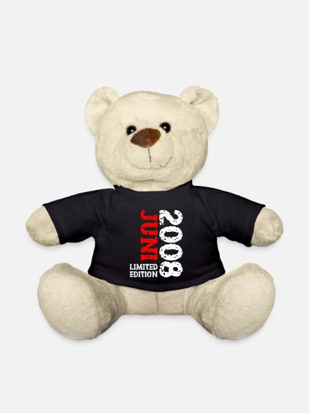 2008 Juni Limited Edition Geburtstag Geschenk - Teddy - Schwarz