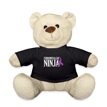 Fibromyalgia Awareness Day - Teddy Bear - black - Front