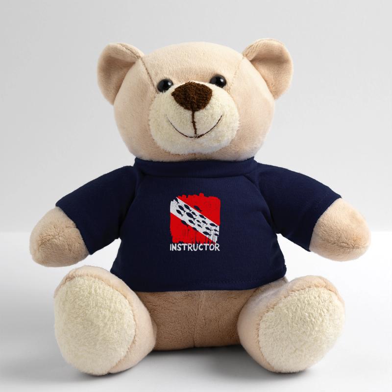 Instructor Diver Deep Diving Divemaster Student Teddy Bear
