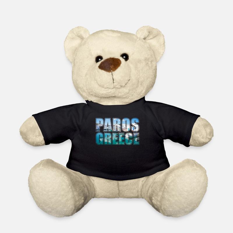 Paros Griechenland Souvenir - Teddy - Schwarz