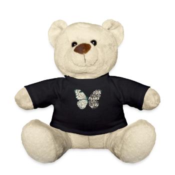 Jeremia 29 11 Heilige Schrift Treue christliche Bibel - Teddy - Schwarz - Vorne