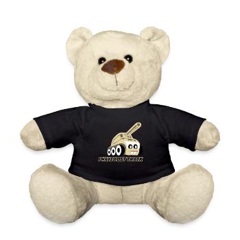 Tank Main Battle Tank Funny Tank Chain - Nounours - noir - Devant
