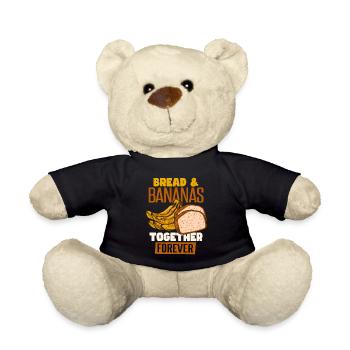 Pain & Bananes - Nounours - noir - Devant