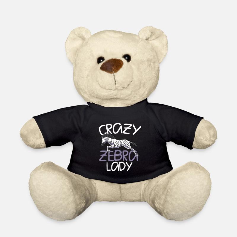 Zebra - Teddy - Schwarz