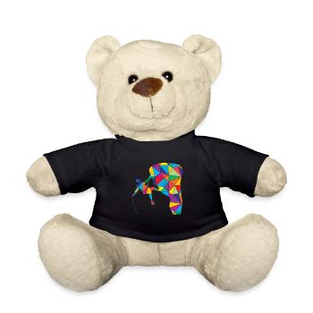 Rock Climber Polygon Climber - Teddy Bear - black - Front