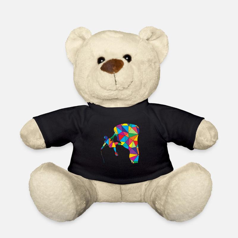 Felskletterer Polygon Kletter - Teddy - Schwarz