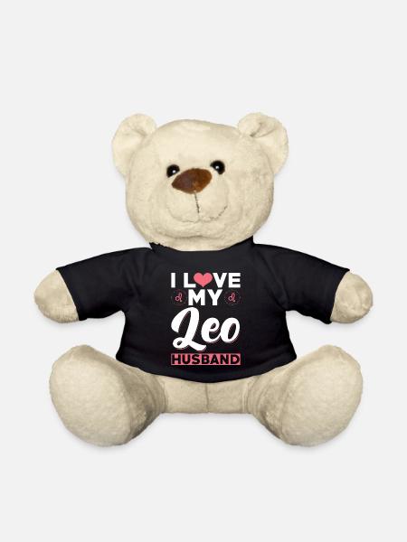 Ich Liebe meinen Löwe Ehemann - Teddy - Schwarz
