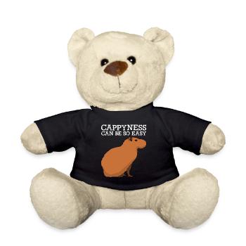 Capybara Happiness Capybaras - Teddy - Schwarz - Vorne