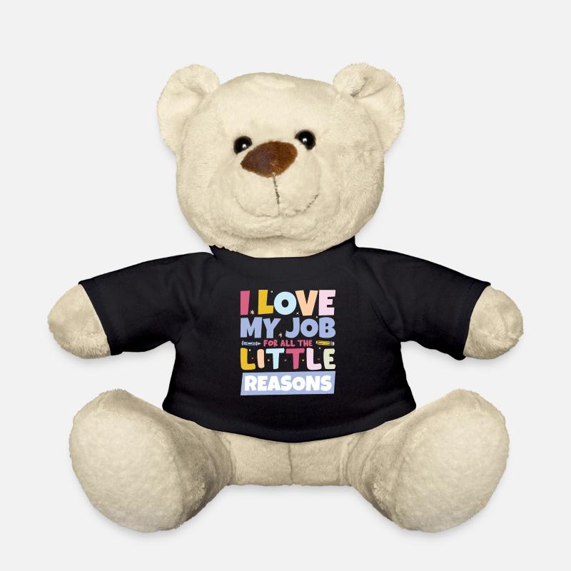 Schullehrer - Teddy - Schwarz