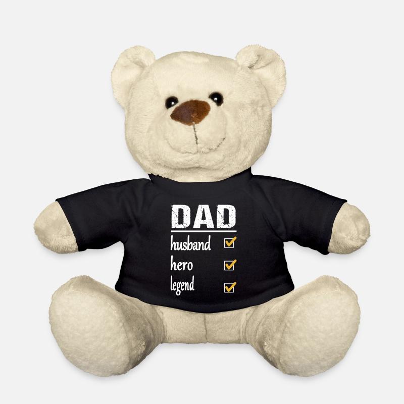 Papa, papa, père et légende - Nounours - noir