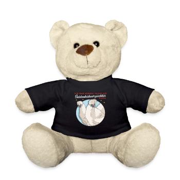 Silk Chicken Silkie Chicken | Silk Chickens Gift - Teddy Bear - black - Front