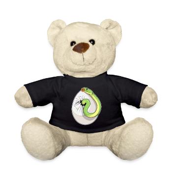 Tétine Serpent Bébé - Nounours - noir - Devant