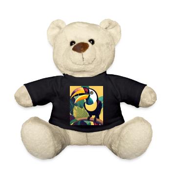 Toucan - Teddy Bear - black - Front