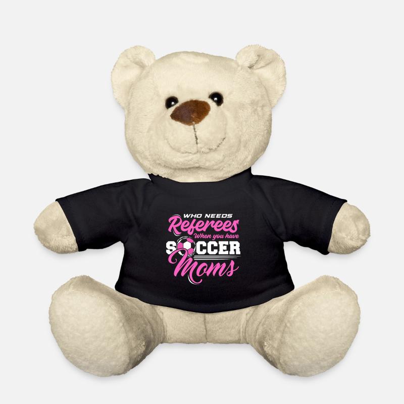 Fußball-Mutter Gameday Soccer Mom - Teddy - Schwarz