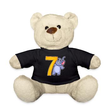 sieben - 7 - Teddy - Schwarz - Vorne