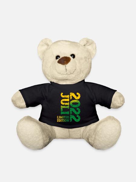 2022 Juli Limited Edition Geburtstag Geschenk - Teddy - Schwarz