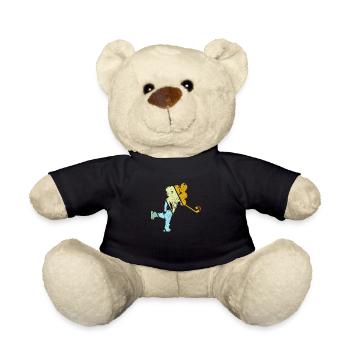 Hockey sur glace Rétro - Nounours - noir - Devant