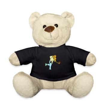 Hockey sur glace Rétro - Nounours - noir - Devant