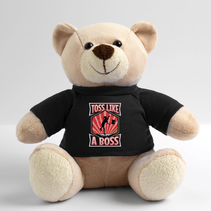 Toss like a cornhole Teddy Bear