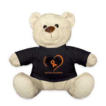 Fier frère d’un enfant - Nounours - noir - Devant