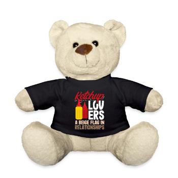 Ketchup lovers A beige flag in relationships - Teddy - Schwarz - Vorne