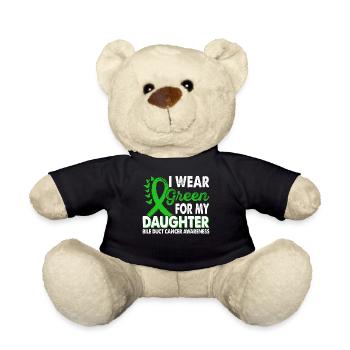 Portez du vert pour le Mois de la sensibilisation pour - Nounours - noir - Devant